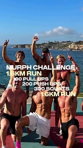 MURPH CHALLENGE 👇 Currently Day 2 of a Murph a day for 30 days. Noted I do have a slight variation on the normal murph but great way to soak up the rays and get a sweat on 🌞💦 Non running alternatives include a 1000M ski erg or row 🫡 🏃‍♂️ 1.6KM RUN ⏰ 20 MIN EMOM: 5 pull ups 10 push ups 15 bodyweight squats 🏃‍♂️ 1.6KM RUN Get after it 🔥 #fitness #gym #workout #fitnessmotivation #fit #motivation #bodybuilding #training #health #fitfam #love #healthylifestyle #lifestyle #gymlife #gymmotivatio