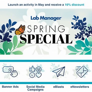 🌸 Spring into savings this May with our special promo! ​ As a lab manager, are you looking to amplify your brand's presence? This is your chance to book Banner Ads, Social Media Campaigns, eBlasts, and eNewsletters with a 10% discount. ​ Boosting your marketing efforts not only increase visibility but directly connects you with thousands of industry professionals. This could be the push your lab needs to reach new heights this season! ​ 👉 Take advantage of this limited-time offer now: https://