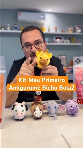 My First Amigurumi Kit Bicho Bola Collection 2 Circulo