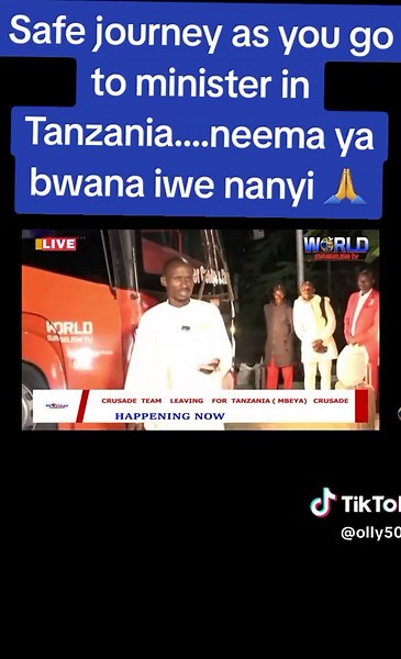 Journey to Minister in Tanzania with Pastor Ezekiel