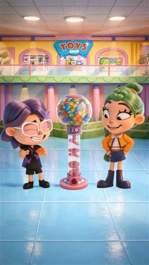 Kids, be kind to each other! 😊💕 Siblings find out that sharing is better #forkids