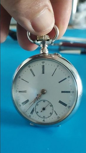 How to repair old pocket watch Billodes #watches #pocketwatch