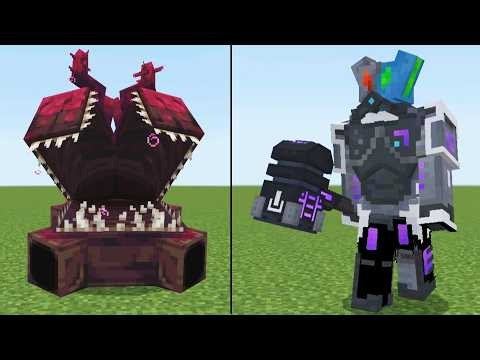 Alien Dimension Add-On FULL Showcase! (All Mobs, Weapons & Items)