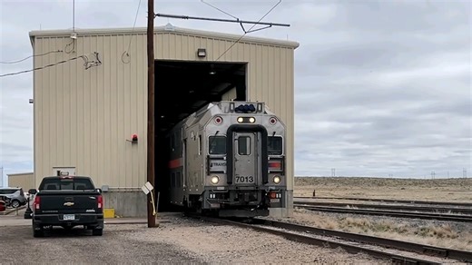 NJ TRANSIT的双层轨检动车组试运行的视频搬运～NJ transit Multilevel III Testing～轨道交通火车迷emutrain电客车～
