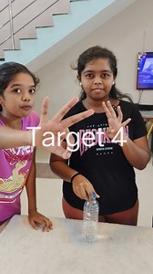 Challenge Game Flip the Bottle #reels #coimbatore #trending #instagram #sisterlove❤️ #viral #comedy #funny #game | kps miracle sisters