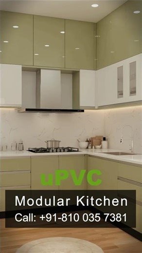 PVC / uPVC Modular Kitchen in Behala Kolkata | Call +91-8100357381