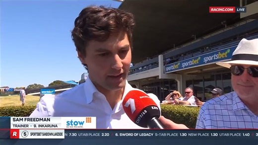 2.5K views · 18 reactions | "She's progressed really well all the way through." Sam Freedman was beyond proud after Inkaruna's stunning debut win in the G3 Chairman Stakes  | Racing.com | Facebook