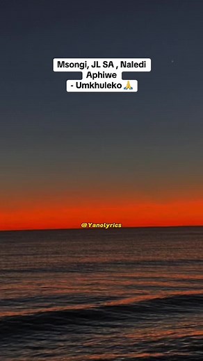 Msongi, JL SA, Naledi Aphiwe - Umkhuleko Lyrics Video
