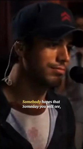 Somebody's Me by Enrique Iglesias - a sad song that touches every heart💔🎶 #EnriqueIglesias #Shots