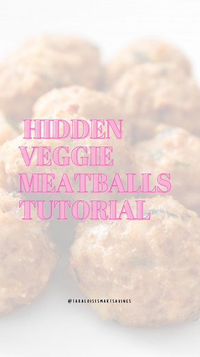 These juicy meatballs are packed with hidden veggies and cost less than $15 to make! You’ll get enough for two family dinners — and if you want to stretch it even further, toss in a can of lentils. Budget-friendly, tasty, and perfect for fussy eaters 👏 #BudgetDinner #SmartSavings #HiddenVeggies #FamilyMeals #EasyRecipes | Tara Louise Smart Savings