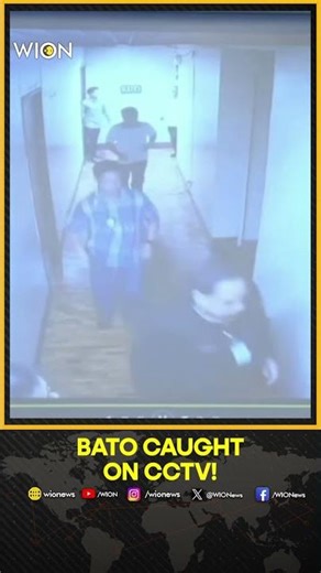 Philippines: Senate Releases CCTV Footage Of Bato Dela Rosa Evading NBI Officers | Shorts