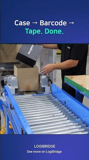 Fully Automated Box Handling Line: Case Erecting, Barcode Printing, and Taping in One Workflow