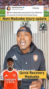 Noni Madueke injury update. Madueke is set to be sidelined for atleast 2 months. Quick Recovery Madueke #madueke #arsenal #injuryupdate #mrjoe #mrjoefootball | Mr Joe