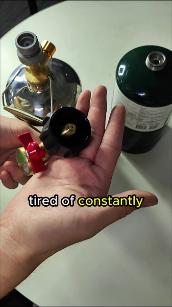 Save Money with this Propane Bottle Refill Adapter