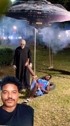 👽 alien ship prank 😱🤣 #viral #funny #humor #ailen #usapranks #comedy