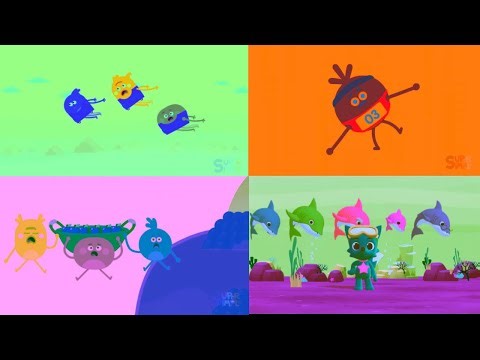 Super Simple Songs Yum Splash Intro Mega Mix Logo Sponsored By Gamavision Csupo Effects