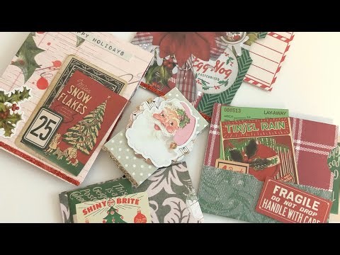 Flip Clip 4 Variations for Journal Albums Planners Use Scrapbook Paper Strips! Hidden Paper clip