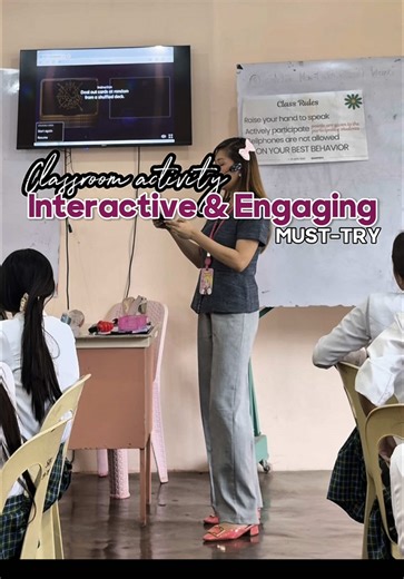 Looking for a quick way to keep learners engaged? Try this activity:Speaking Cards. #teachersoftiktok #tiktokph #teacherph #depedteacher #teacherlife