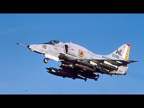 How the British were sank by A-4 Skyhawks