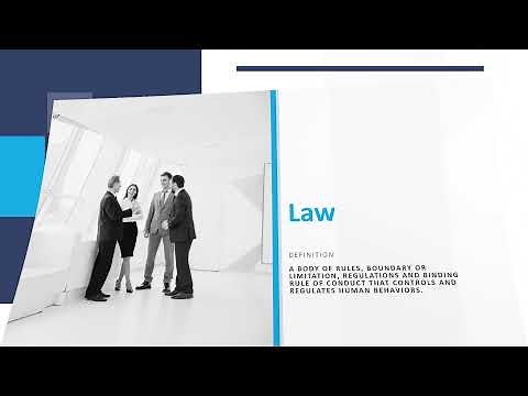What is Law? Definition and Purpose of Law.
