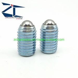 [Hot Item] Hex Spring Loaded Plunger Ball Spring Plunger with Galvanized Steel Passive