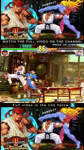 DOMINANT Ryu in Street Fighter 3rd Strike!