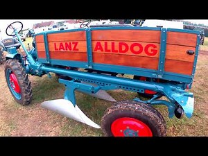 1954 Lanz Alldog A1215 346cc Single-Cylinder Diesel Utility Tractor (12.5 HP)