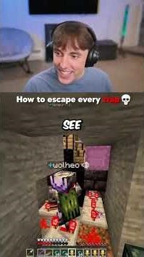 How to escape every trap 💀😭 #drdonut #drdonutt #minecraft #smp
