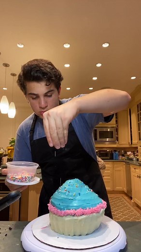 Making the World's Biggest Cupcake | Baking & Decorating Tutorial