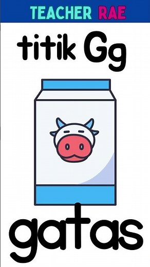 titik g || mga salitang nagsisimula sa #titikg #alpabetongFilipino #alpabeto #shorts