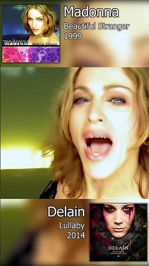 Delain & Madonna - Beautiful Stranger | Lullaby (Shorts Metal Mashup Video 2)