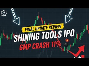 Shining Tools Ipo|Shining Tools Ipo Gmp |Shining Tools Ipo Gmp update| #Shining Tools Ipo
