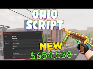 *NEW* Ohio. Script (PASTEBIN 2024) (MONEY AUTOFARM, ONE SHOT AURA, ITEMS AUTOFARM, TELEPORT)