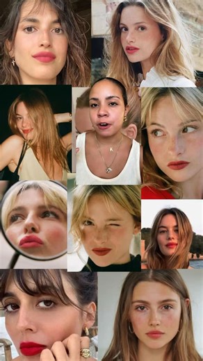 ChicWithKels on Instagram: "in depth french girl makeup tutorial 🌹 skincare + prep • @larocheposayusa hyalu b5 serum • @embryolisseusa lait-crème concentré • la roche-posay mela b3 daily sunscreen • @typologyparis serum for dark circles & bags base • typology tinted serum – type 2 (light) – type 3 (medium) • typology glow drops • @covergirl trublend skin enhancer contour stick – snatched • @jonesroadbeauty the bronzer – golden tan • @nyxcosmetics wonder snatch powder – shade 3 cheeks • @violett