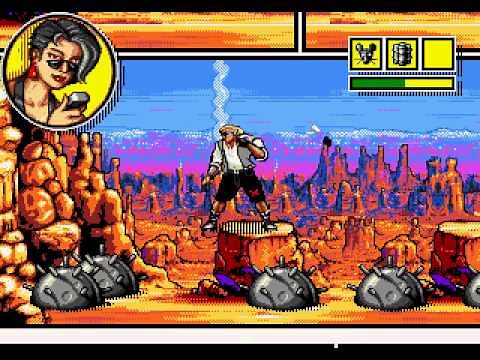 Comix Zone Sega Genesis Gameplay / Walkthrough