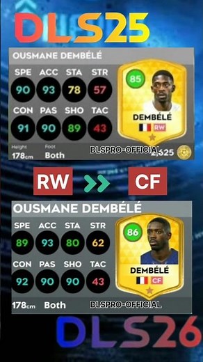 DLS 26! POSITION CHANGES UPDATES🔥|DREAM LEAGUE SOCCER ⚽ 2026