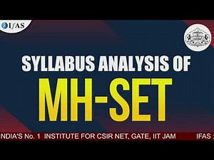 MH SET Mathematics Syllabus - Explained in Detail!