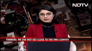 Video On PM Security Breach: Group Carrying BJP Flag Dangerously Close