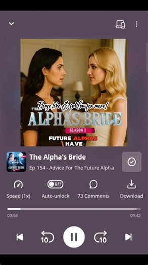 36K views · 923 reactions | The Alpha's Bride Episode 154: Advice for The Future Alpha #thealphasbride #fypageシ #listentothestory #fyp #listen #storytelling #bookstory #story | Listen to the Story | Facebook
