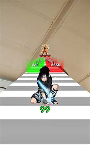 Sasuke vs Goku #dragonball #sasuke #naruto #goku