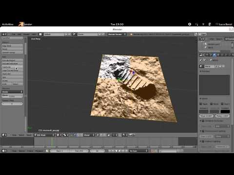 Turning a grayscale image into a 3D in Blender