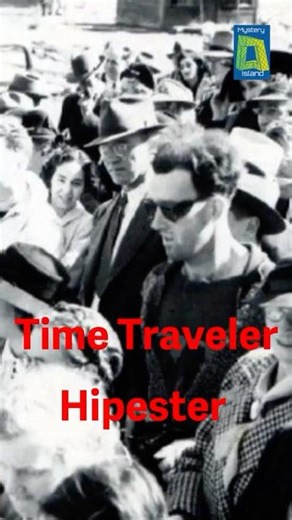 Time Traveler Hipster! A true story of time travel. This man provided proof of time travel!
