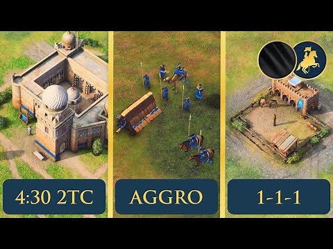 3 Abbasid Build Orders ALL Players Should Know | S9 Meta Builds | Age of Empires 4