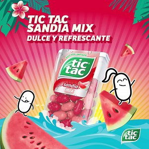 Probá el nuevo sabor Tic Tac Sandía Mix y refrescá cada momento de tu día  | Tic Tac | Facebook