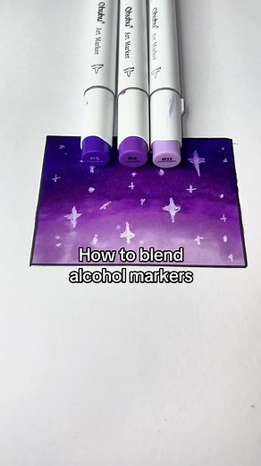 Marker Blending Tutorial with Ohuhu Markers