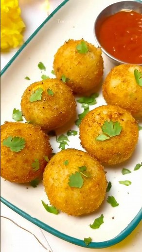 Corn Cheese Balls Recipe | How To Make Cheese Balls At Home | Snack Recipe