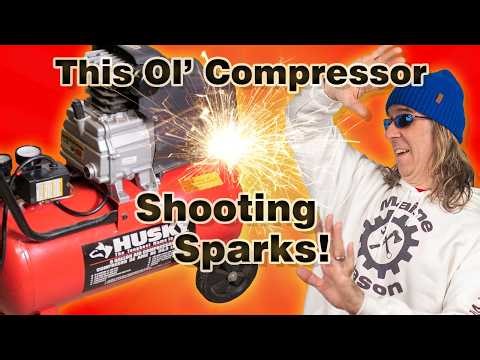 This Ol' Compressor - Shooting Sparks!