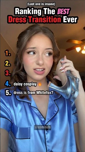 Ranking The Best Dress Transition Ever