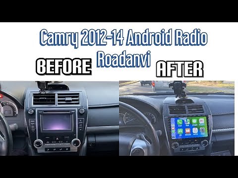 Amazing Head unit for Camry 2012 to 2014 | Full Installation I Roadanvi I Apple CarPlay