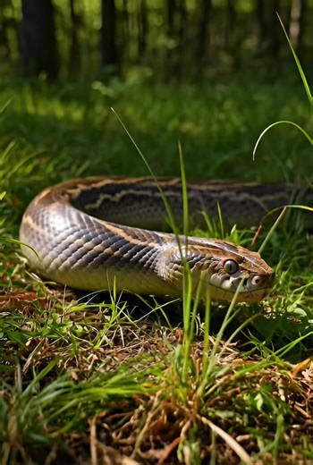 Large python. #snake | AI videos